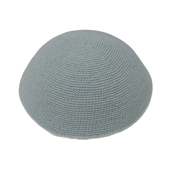 Custom Logo Available 100% DMC Cotton Handcrafted Kippah for Judaica Gift