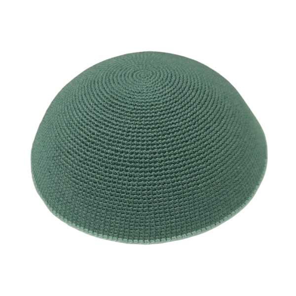 Customizable Design Handcrafted 100% Cotton DMC Thin Thread Knitted Kippah