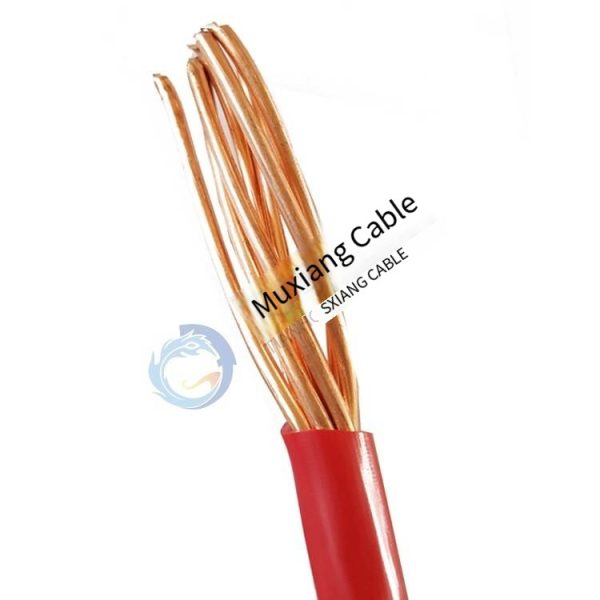 Factory Supplies BV 10 square Wire, Single-core 7-strand Multi-strand Flame-retardant Household 10 square Copper Wire.