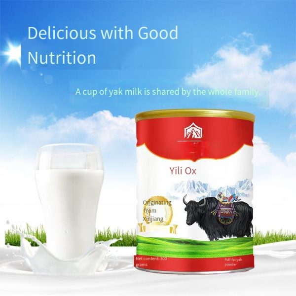 Yak milk powder without sugar for middle-aged and elderly people. Cow colostrum milk powder. OEM version. Xinjiang milk powder